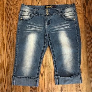 Angels Jeans cuffed capris